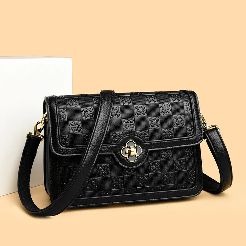 

2025 New Women Shoulder Bag Fashion Square Crossbody Purse Minimalist Casual Luxury Small Handbag