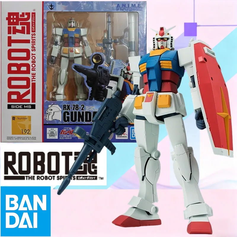 

В наличии BANDAI Original THE ROBOT SPIRITS RX-78-2 GUNDAM Ver.A.N.I.M.E. Фигурка Модель Игрушка Подарок для ребенка Пенопластовая коробка Упаковка