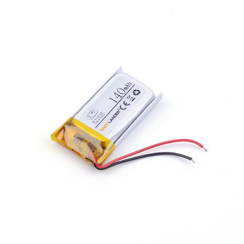 521525   3,7 V 140 mAh 501525   Wiederaufladbarer Lithium Li-Ion Li-Polymer-Akku