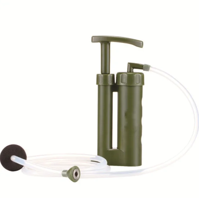 Outdoor Water Purifier With Retail Box Camping Hiking Emergency Life Survival Portable Purifier Water Filter