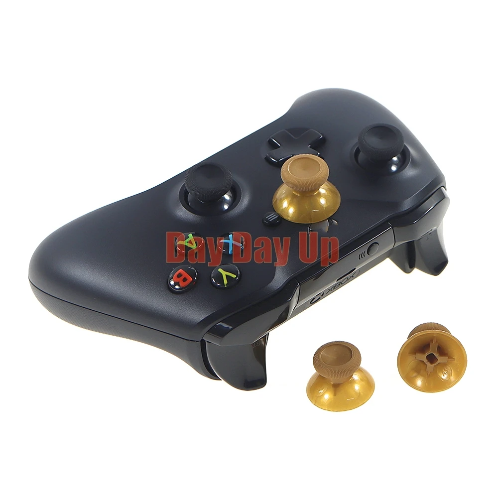 150PCS For XBOXONE 3D Analog Thumbstick Thumb Stick Gold Mushroom Joystick Cap Cover For Xbox One S Slim Controller