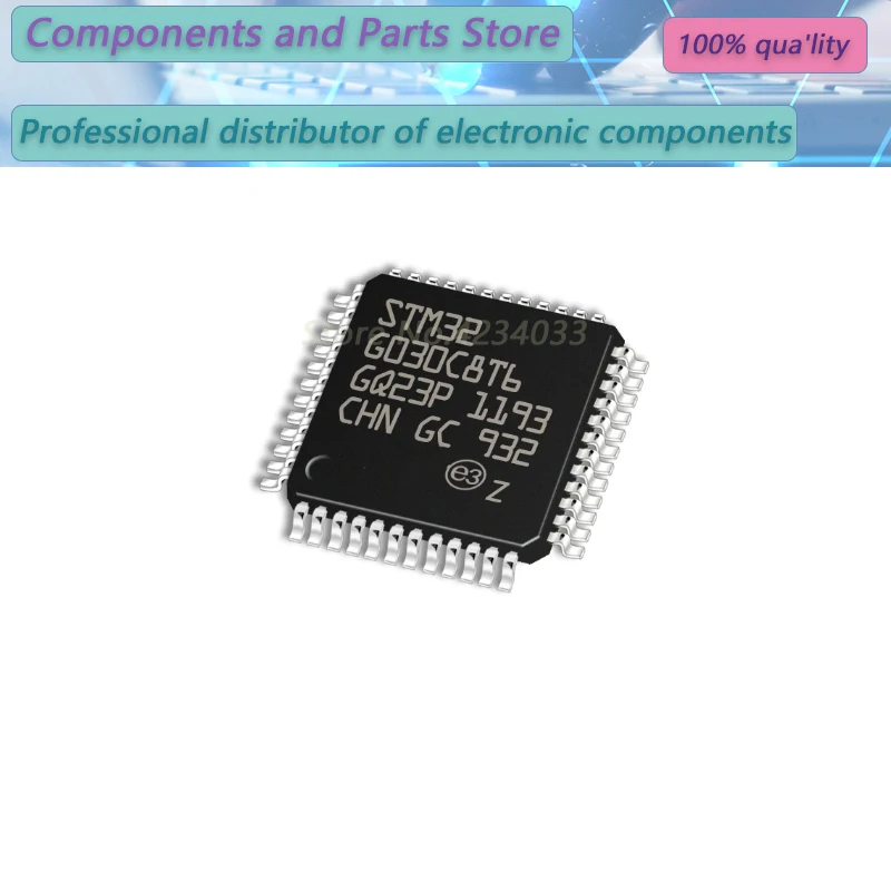 1PCS STM32G030C8T6 STM32G030C6T6   STM32G030C8T  STM32G030C6T STM32G030C STM32G030  QFP48   New Original Stock