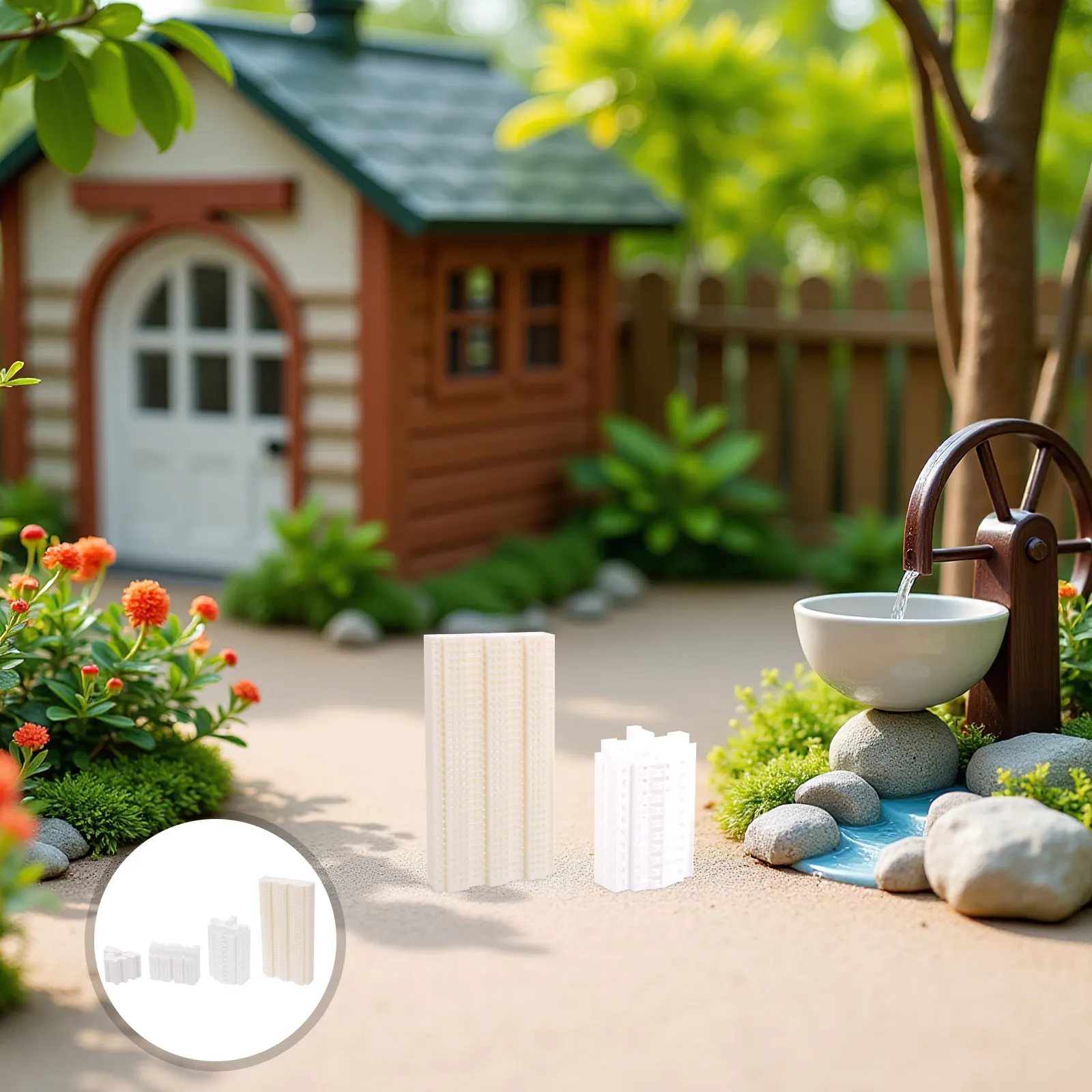 kit-de-escala-arquitetonica-de-4-pecas-edificios-miniatura-de-plastico-branco-para-diorama-urbano-e-cenarios-de-planejamento-urbano