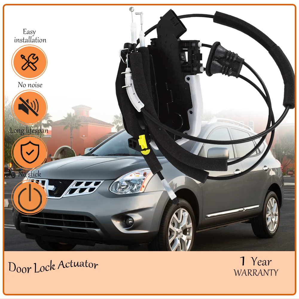 

Front Left Door Lock Actuator Replacement oem 937-266,80501-JM10A Compatible With Nissan Rogue 2008-2015 Rogue Select 2014-2015