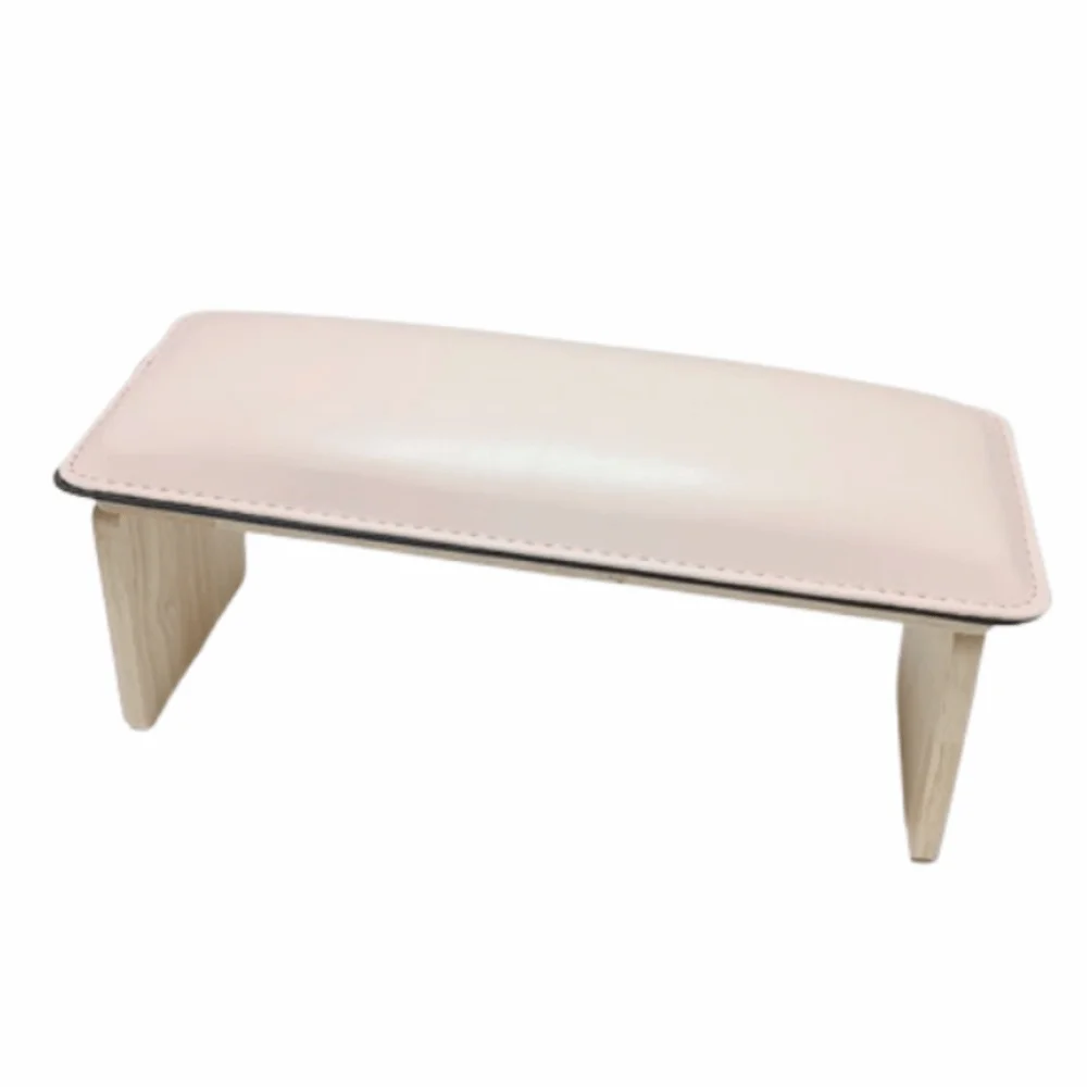 Faltbare Nagel Armlehne Kissen Hand Unterstützung Tilt Design Weiche Nagel Kissen Holz Basis Armlehne Nail art Hand Kissen Nail art Werkzeug