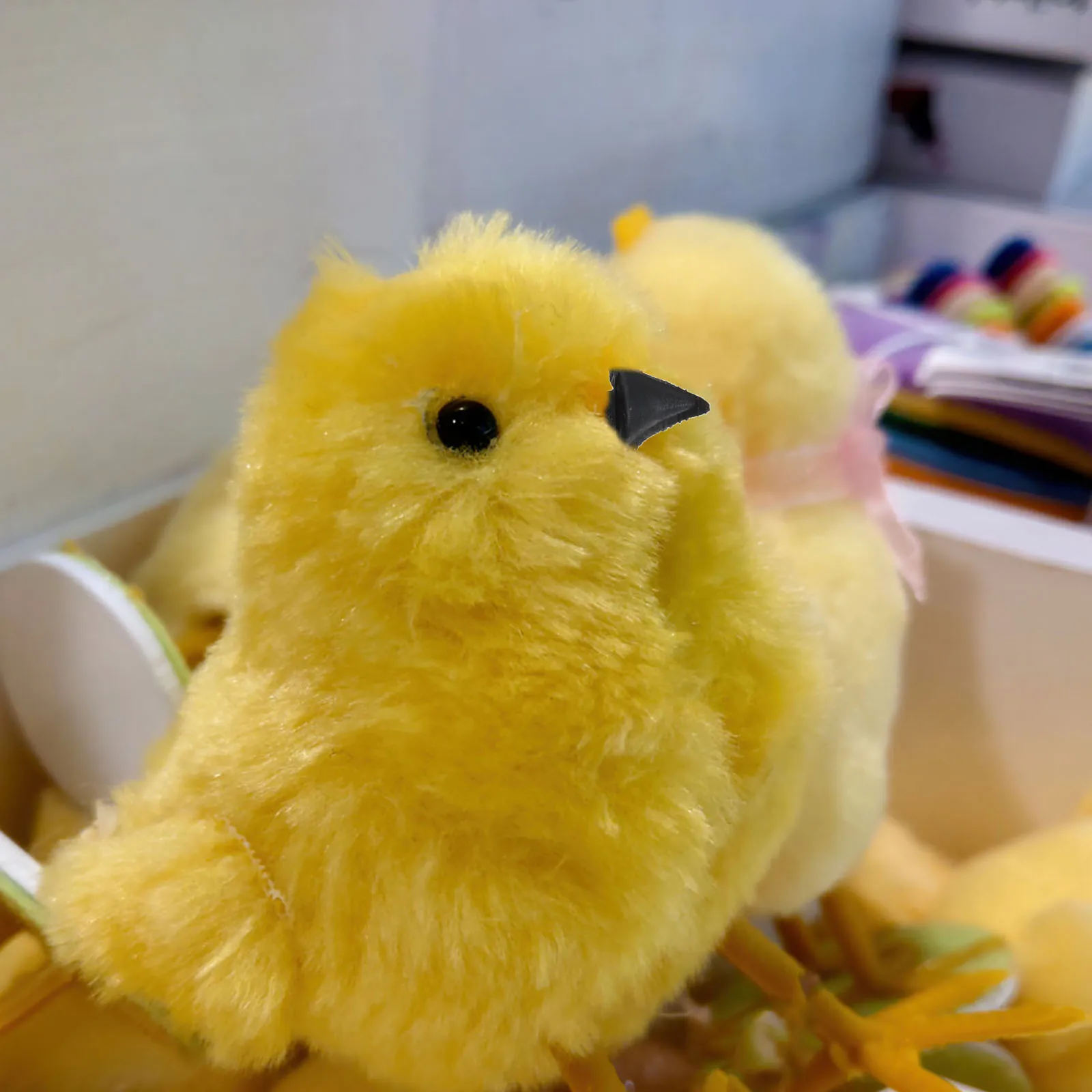 

200 Pcs Animal Mouth Accessories Chick Decoration Materials Plastic Chicken Beaks Diy Bird Accessory for Making Sculptures Fake