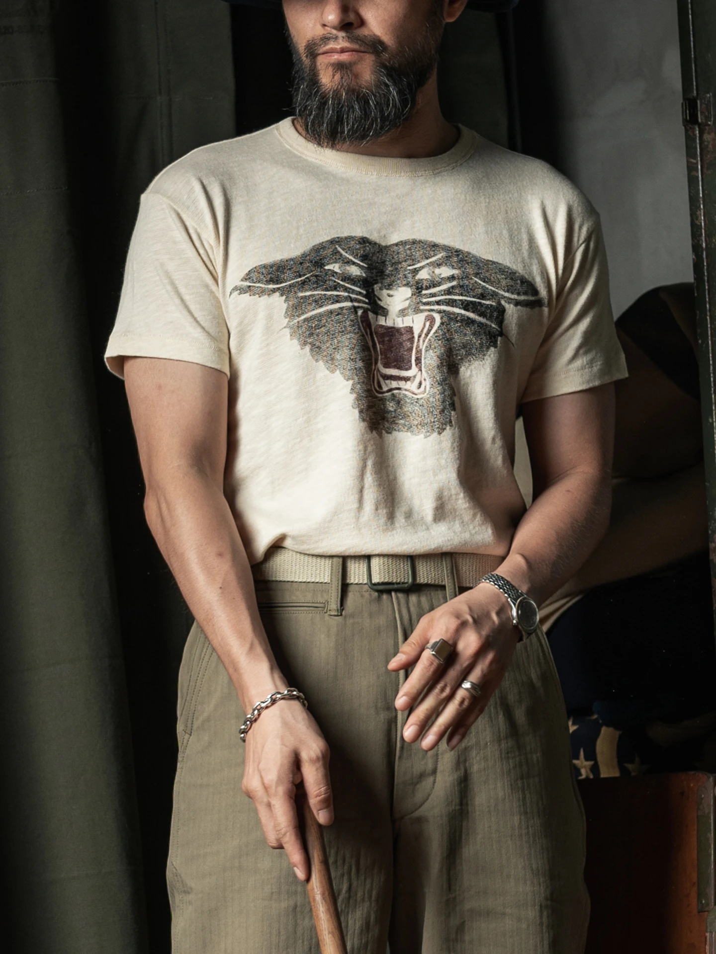 

Red Bronson CCC Bla Panther Conservation T Baseball ort Sve T-irt Bamboo Fiber Breathable Lightweight Sport Tee