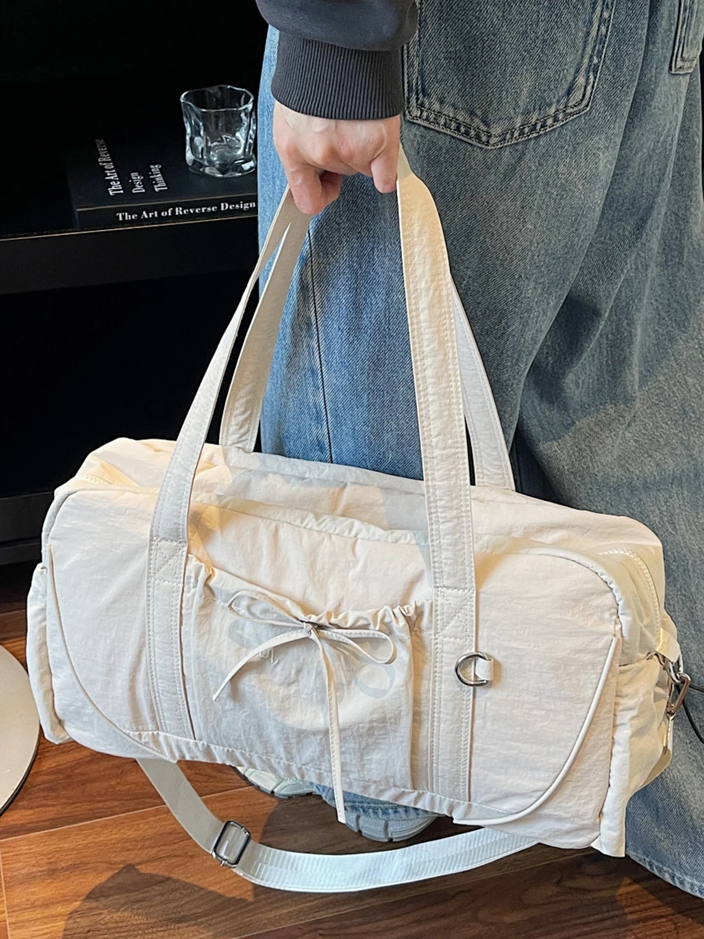 large-capaci-ort-trip-travel-bag-women-lightweight-can-cover-lage-bag-design-sense-waterproof-yoga-fitn-bag