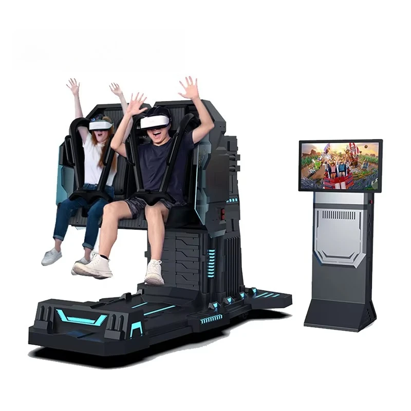 Renixsim China Manufacture 9d Vr Interactive Cinema Simulator Virtual Reality Amusement Park Roller coaster Experience Equipment