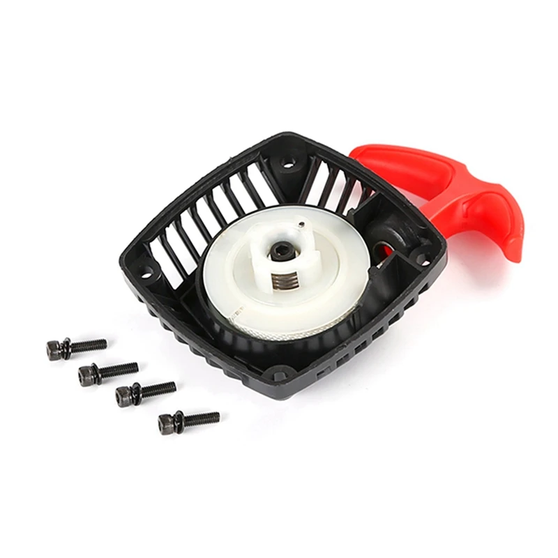 2X Easy To Start Pull Starter Start For 32Cc-36Cc Engine Zenoah CY For 1/5 Hpi Baja 5B Rovan LT Losi 5Ive-T,Red