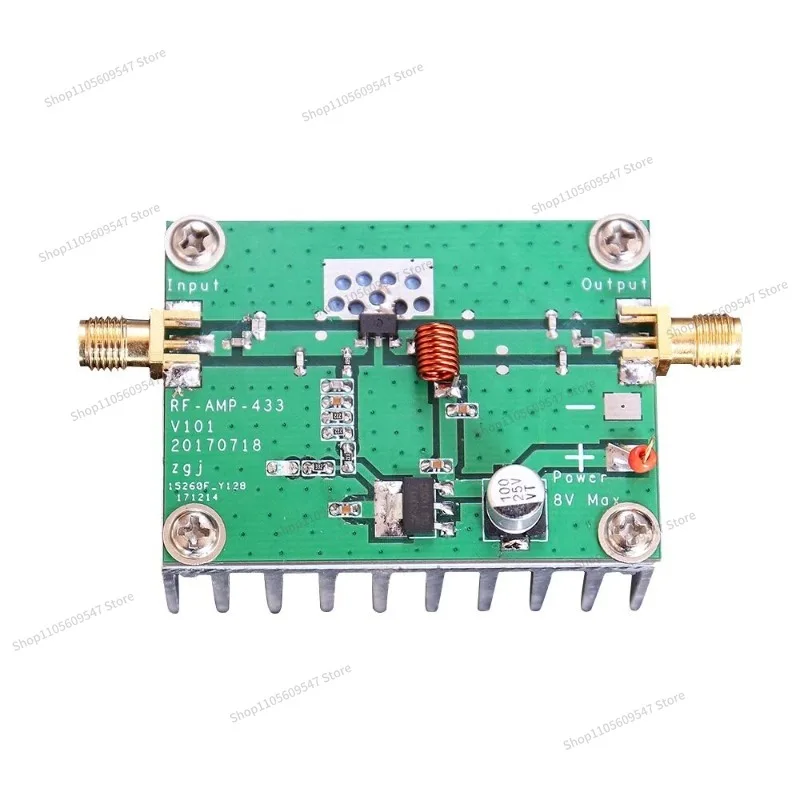 For 433MHz 8W High Frequency Power Amplifier Data Transmission, Extended Range RF Power Amplifier (finished Product)