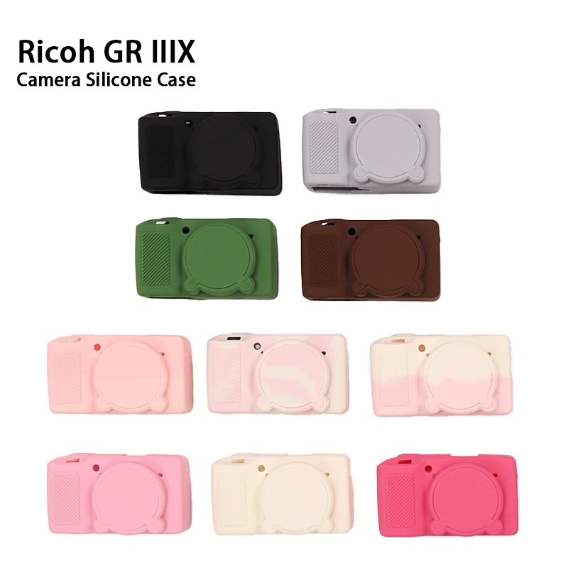 Мягкий силиконовый чехол для камеры Ricoh GR IIIX / GR3X / GR3