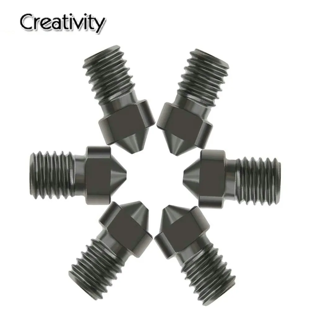 V6 V5 High Quality Nozzle Super Hardened Steel Corrosion-Resistant High Temperature Die Steel Nozzle For Ender3