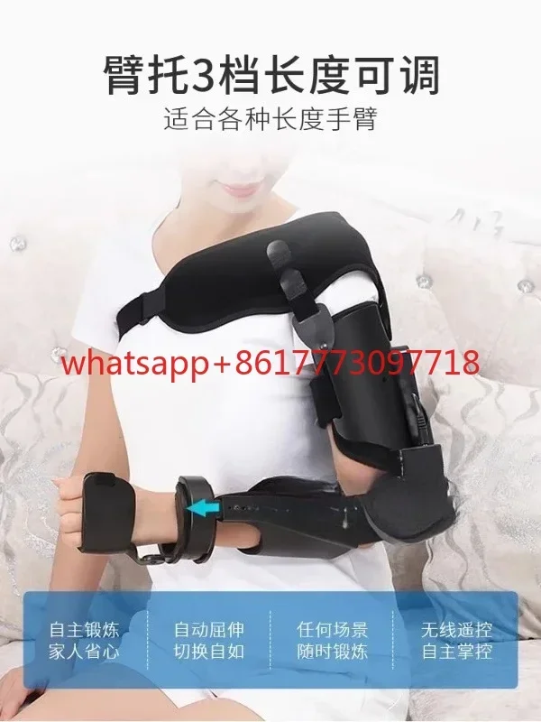 Elbow joint and arm rehabilitation flexion and extension training equipment for upper limb hemiplegia bending and exercise
