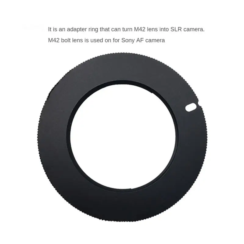 1/5PCS High Precision Screw Lens Adapter Ring Durable M42-af Adapter Ring Manual Focus Screw Mount Lens Focus Aperture Priority