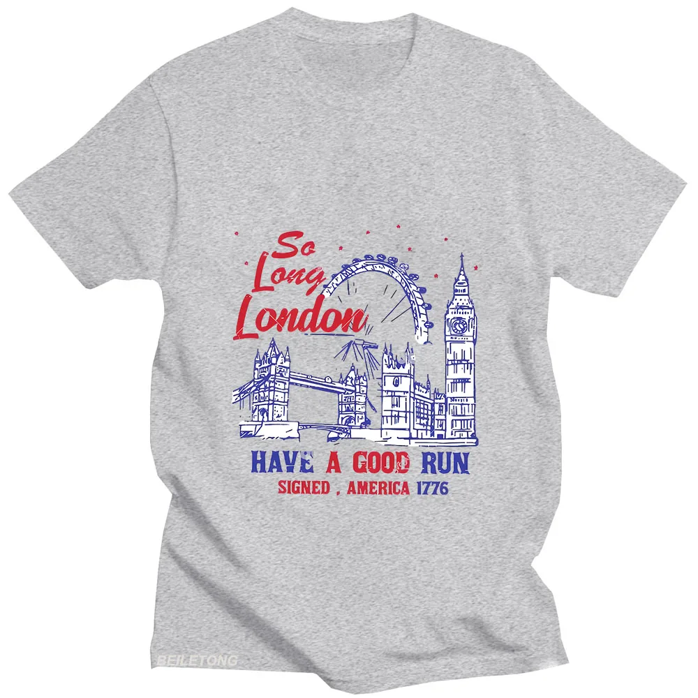 Così lungo londra aveva una buona maglietta da corsa estate T-Shirt retrò di alta qualità maglietta moda manica corta Ropa Mujer abbigliamento Casual