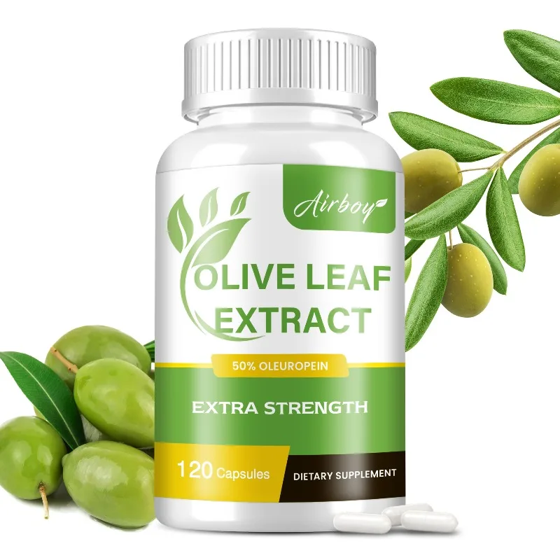 

Olive Leaf Extract - Enhances Absorption, Improves Energy Levels, Promotes Heart & Cardiovascular Health, Boost Immunity,Non-GMO