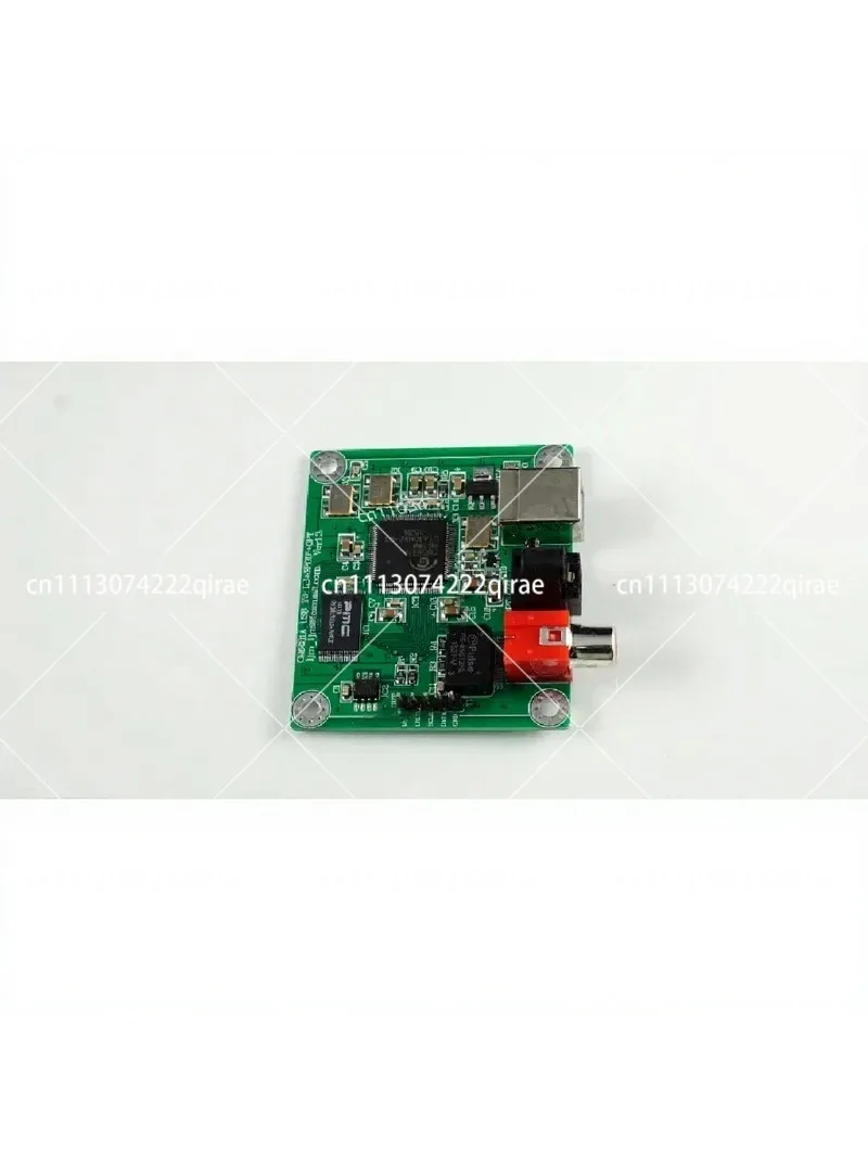 CM6631A USB to SPDIF supports coaxial fiber output 32-bit/384K sampling but does not support DTS