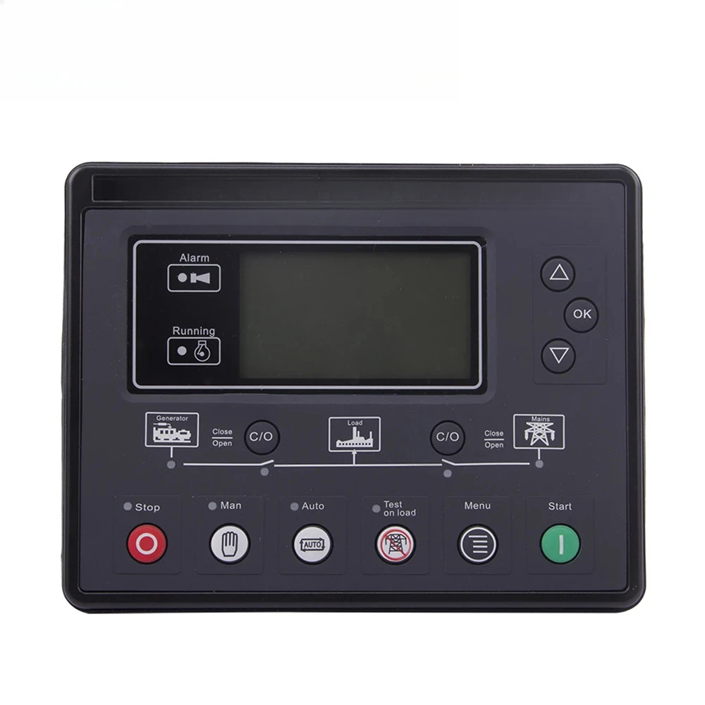 6120U AMF Generator Controller Automatic Start Stop Control Module Panel