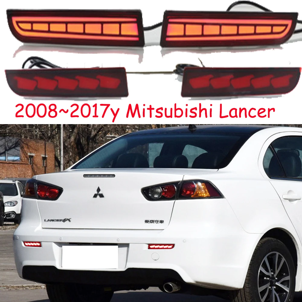 

Задний фонарь 2007 ~ 2017 лет для Mitsubishi Lancer, задний фонарь, стоп-сигнал, светодиодный отражатель, автомобильные аксессуары, задний фонарь для Lancer, противотуманный фонарь