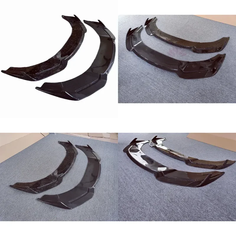 For Lamborghini Huracan LP580 LP610 RZ Style Carbon Fiber Forged Front Lip Front Bumper Edge Body Kit