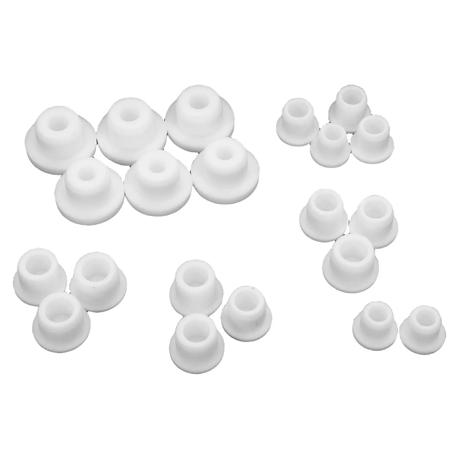 21Pcs Reusable Silicone Salt Pepper Shaker Stopper Plugs Replacement Bottle Caps Kitchen Container Sealers Moisture Proof