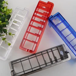 Universal Rectangular Plastic Guide Comb Storage Box Barber Hairdresser Electric Hair Clipper Limit Comb Organizer Container Box