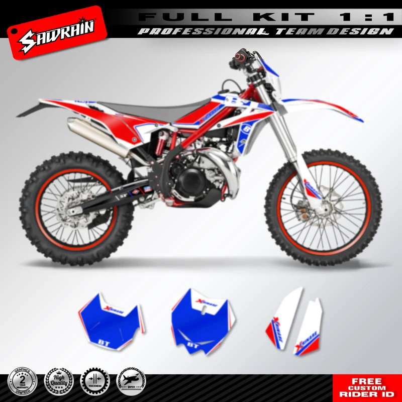 

Sawrain Motorcycle Protection Sticker Background Custom Team Graphics Decals Kit For Beta Xtrainer 2020 2021 2022 006