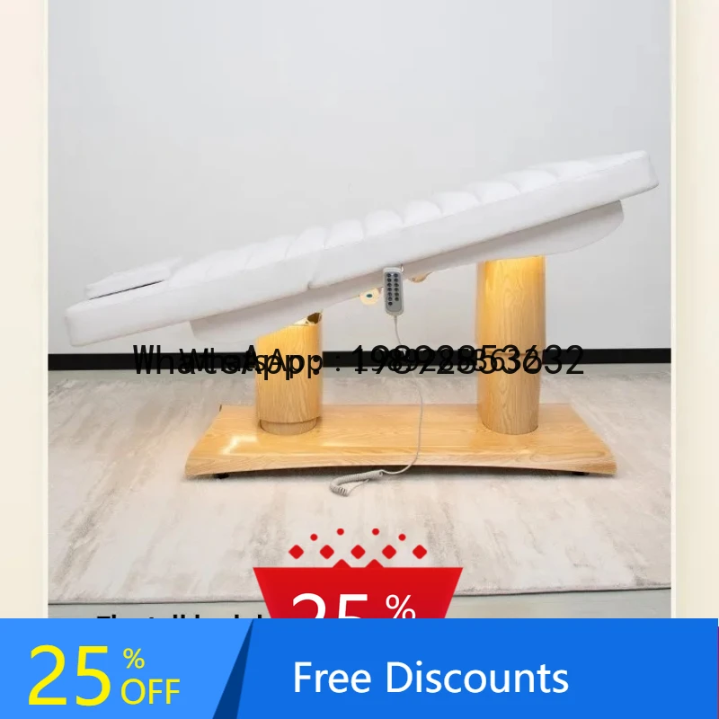 AA Electric Beauty Massage Bed High-End Massage Beauty Salon Special Eyelash Extension Face Washing Adjustable Latex Bed