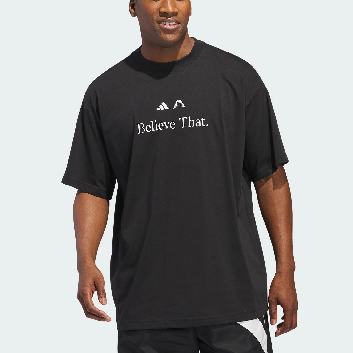 

Adidas genuine 2025 Summer Unisex Running Breathable Sports T-shirt JM7951