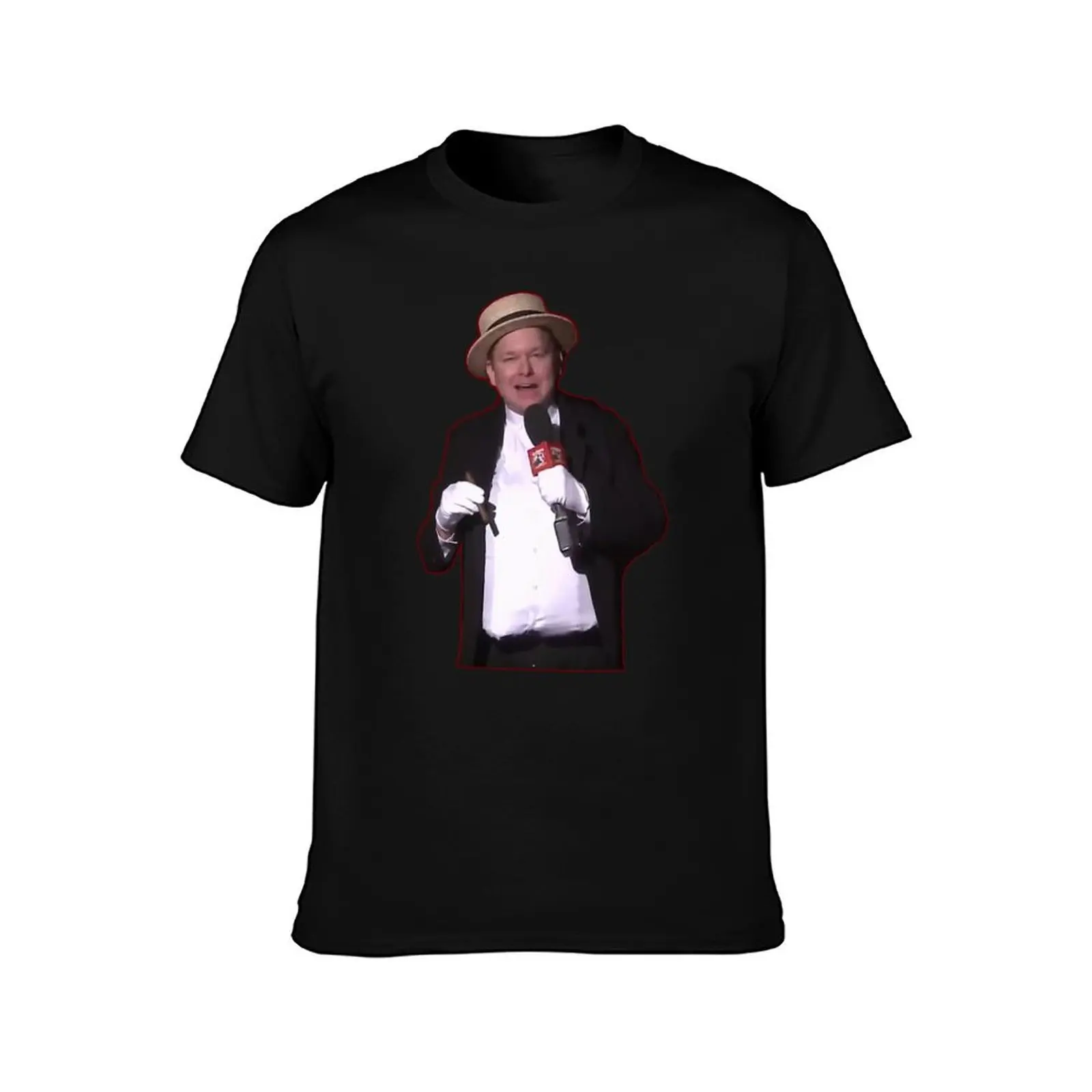 On Cinema Mark Proksch as WC Fields T-Shirt Big and Tall Short Sleeve Tee T-Shirt