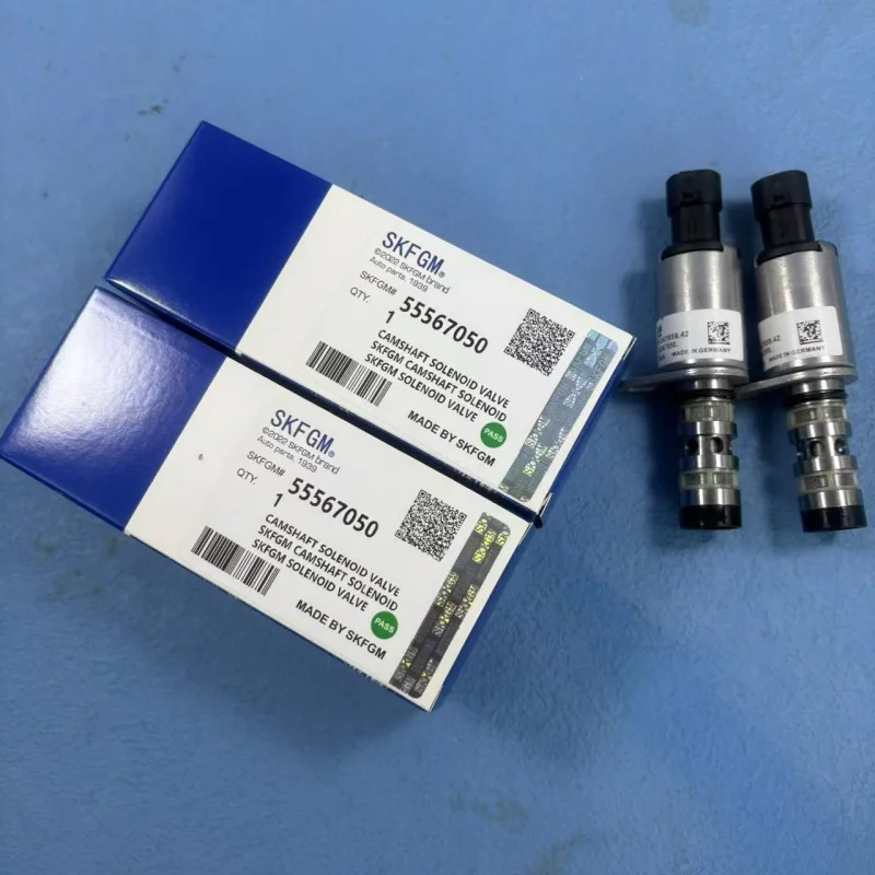 2PCS 55567050 Camshaft Cam Control Solenoid Valve Fits For Chevrolet Astra Aveo Aveo5 Cruze Sonic Trax Pontiac G3 Saturn 1235299