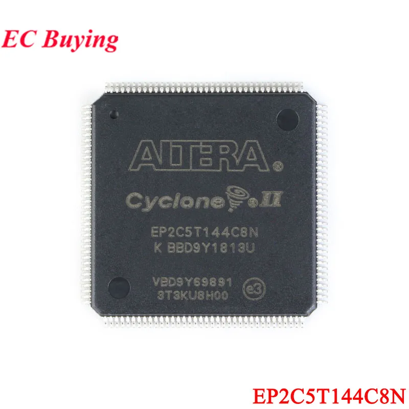 ALTERA FPGA CycloneII EP2C5T144 Minimum System Development Learning Board Module 5V EPCS4 4M Reset Switch Power Indicator