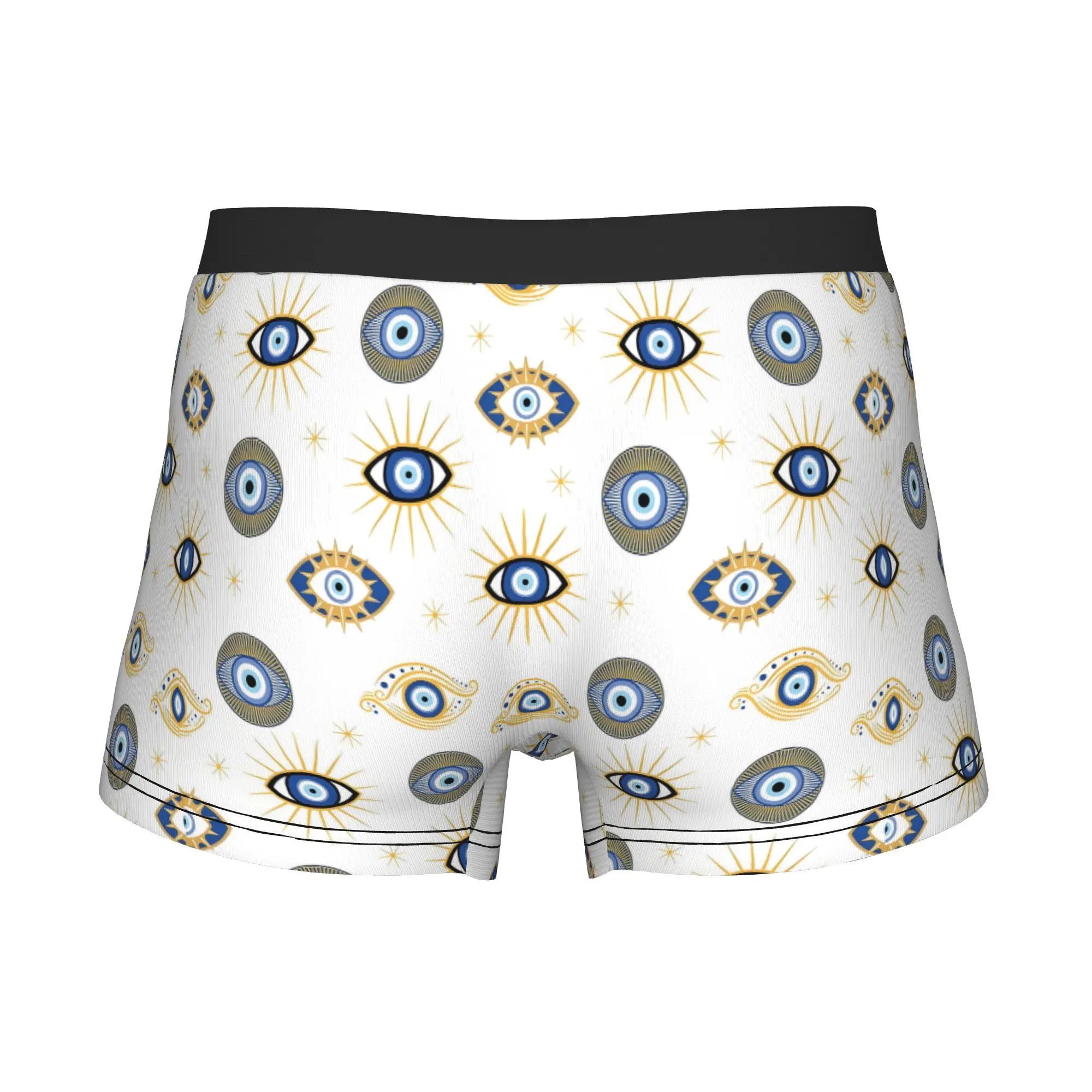 Mystic Evil Eye Protection Boxers Shorts Mens  Briefs Underwear Novelty Underpants