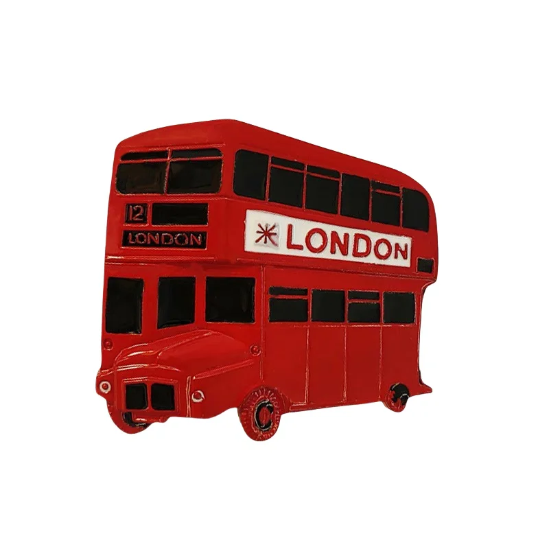 Europe UK England London 3D Fridge Magnets Tourism Souvenir Refrigerator Magnets Sticker Collection Handicraft Decoration