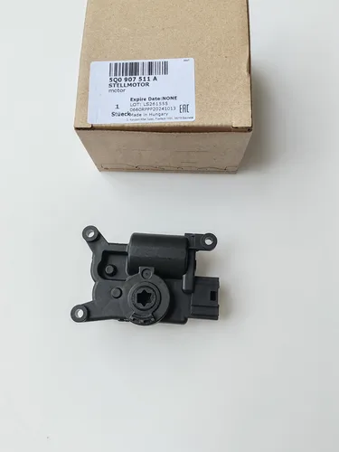 Imagen 2 del producto Genuino OEM 5Q0 907 511 A/5Q0907511A Motor actuador de aleta de calentador HVAC 5 pines para VW Variant 3G Golf (5g) AUDI A3 S3 TT SKODA
