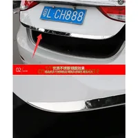 2012-2016-2018-2019 para Hyundai Elantra puerta trasera cubierta de maletero embellecedor puerta trasera guarnición moldura tira accesorios de coche