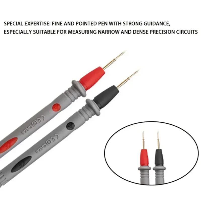2PCS Table Pen Line High Quality Multifunction Electrician Test Pen Multi Meter Special Tip Test Pen Combination Test Line image 3