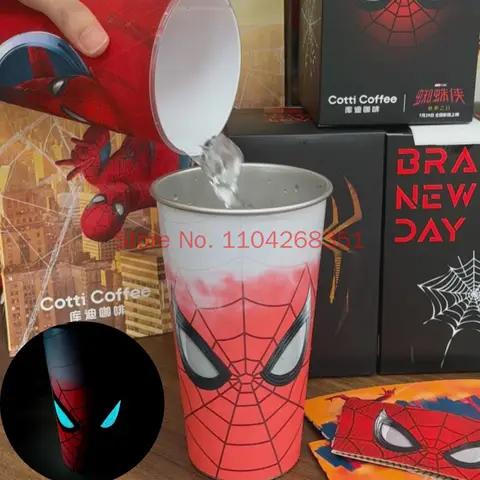 Spider-Man: Brand New Day Premium Color Changing Cup Movie Merchandise Thermal Cool Unique Fun Collectible Mug Gift Cup Toys