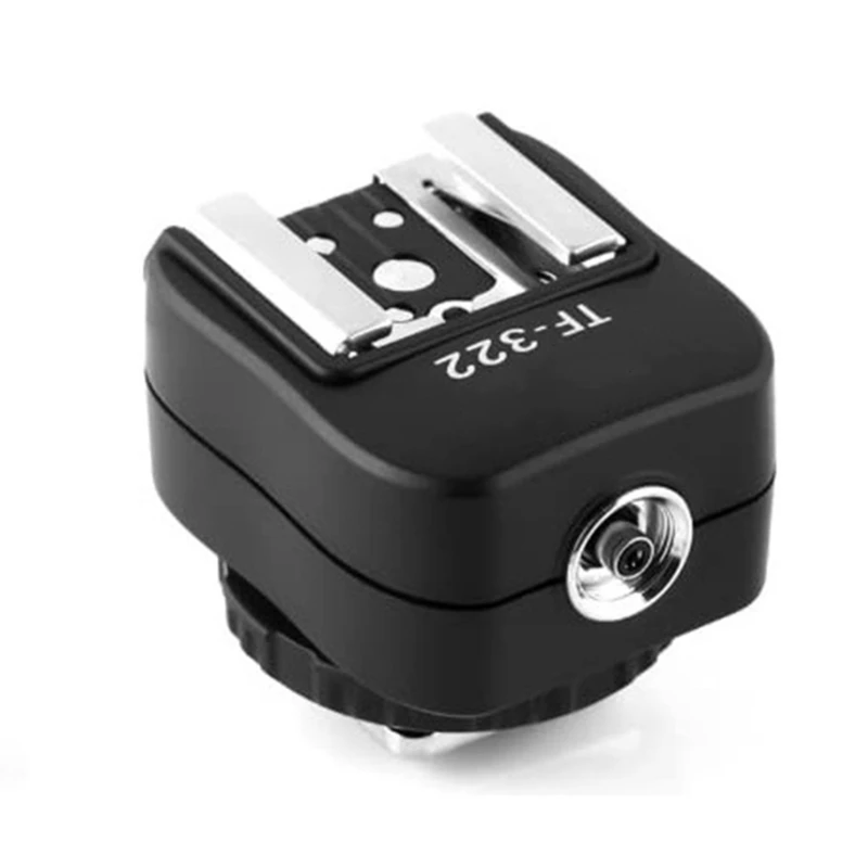 SB-900 SB-800 SB-600 SB-80 SB-50 448F용 교체 TF322 플래싱 핫슈 어댑터