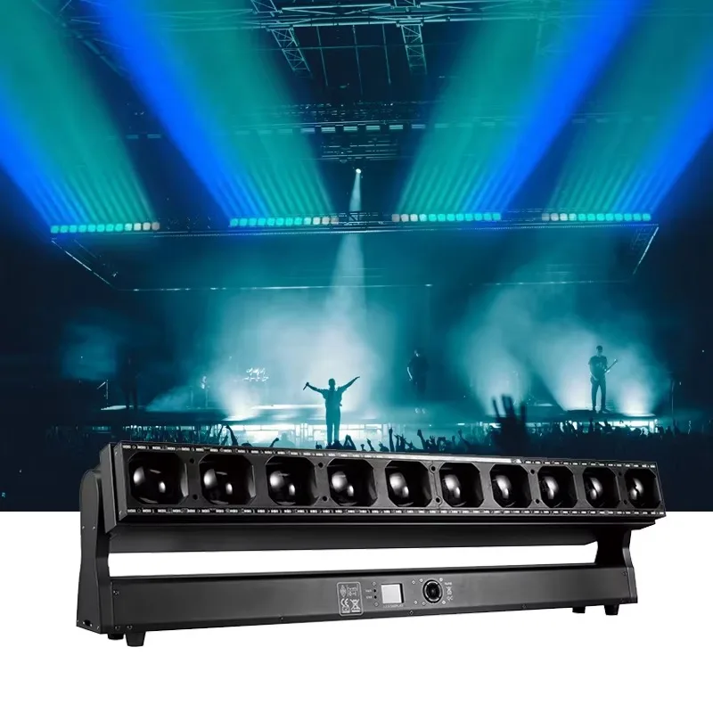 

10x60W LED Stage Wash DMX Rattlesnake Strip Lights Beam Wash Pixel Light Led Panel Light Led Wall Panel for Club and Party
