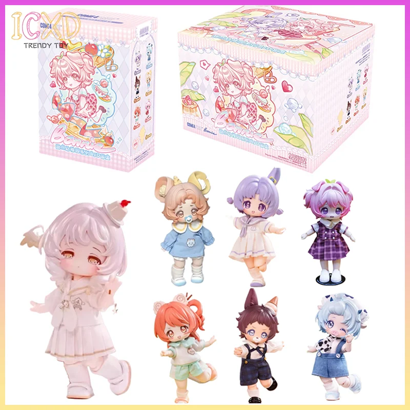 

Genuine Bangni Dessert Kindergarten Series Blind Box Toys 12-Point Bjd Action Figure Figurines Table Decorations Girls' Gifts