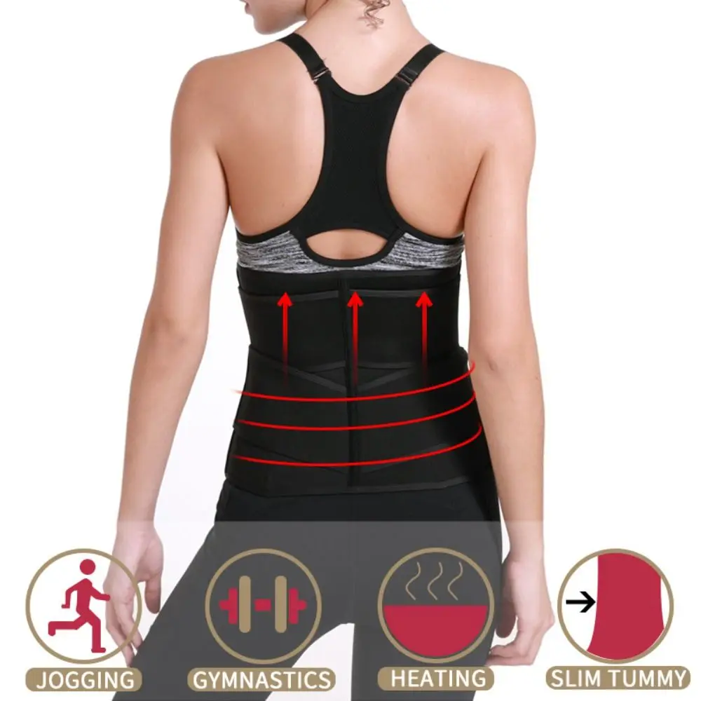 

Abdomen Slimming Body Shaper Multiple Sizes Zipper Waist Trainer Corset Tummy Control Waistbands Waist Trimmer Belt Men Sport