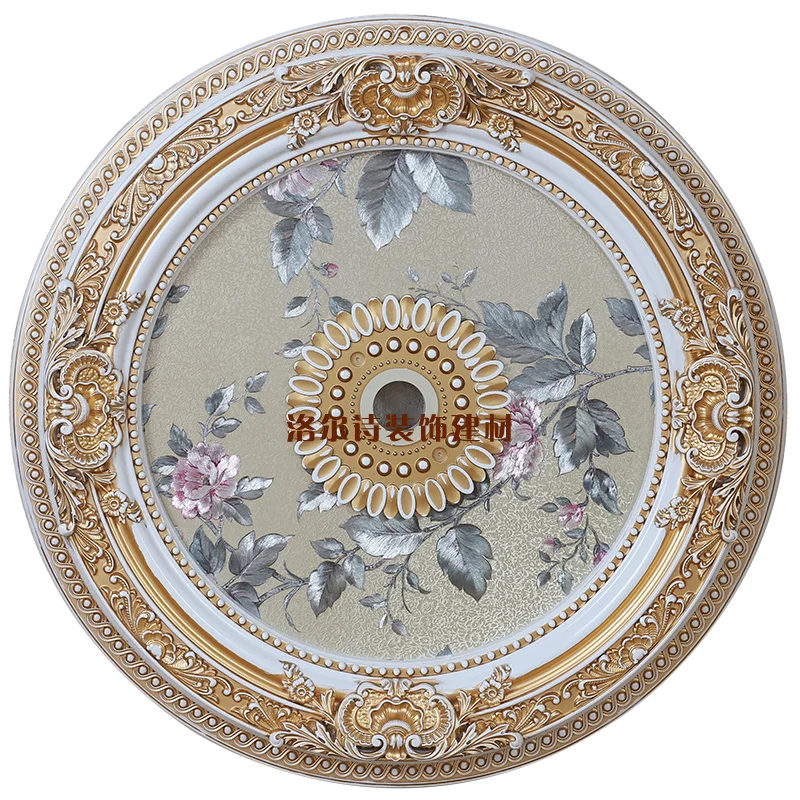 

European-style light panel light pool decoration living room ceiling shape, imitation pu gypsum light panel French pvc ceiling l