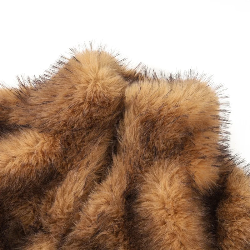 Women's fur coat 2025 New casual Women's winter jacket Stand collar windproof and warm thick coat Women's winter sheepskin coat