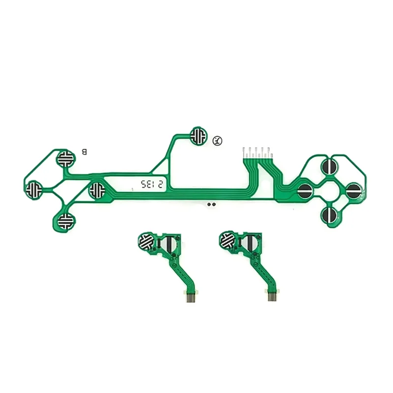 FFYY-para controlador de almohadilla de juego PS5, 100 Uds., botón de Joystick analógico, película conductora, cinta de Cable flexible V1.0