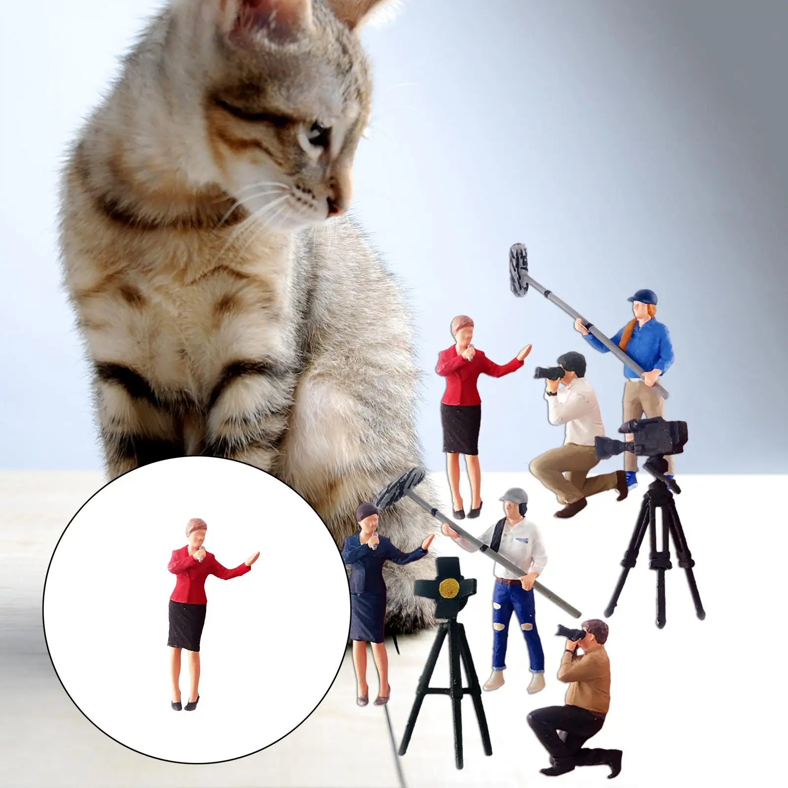 مجسم بث صغير لعام 1/64، تماثيل شخصية الفيلم للديوراما