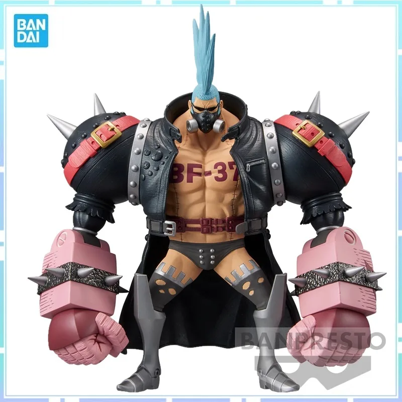 Bandai Original Banpresto Anime One Piece DXF Red Theatrical Version vol.12 FRANKY PVC Action Figure Model Collection Toys