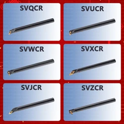 SVQCR SVUCR SVWCR SVXCR SVJCR SVZCR Internal Turning Toolholder S10K-SVXCR11 S12M-SVXCL11 S16Q-SVUCR11 S20R-SVJCR16 S25S-SVQCR16