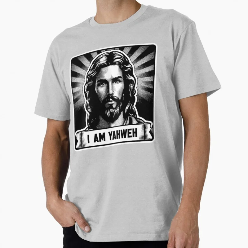 Ezekiel 25:17 I Am Yahweh Retro Pulp fiction Cult classic movie Gift t shirt for men Large size tops 100% cotton printed clothes